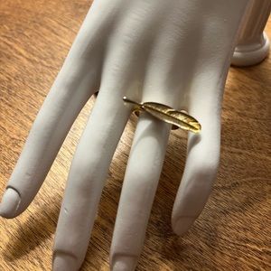 NWT Coach Feather Ring